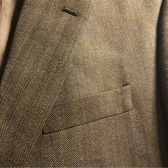 Ralph Lauren 44R Wool Herringbone Tweed Sports Jacket NWOT🌟Host Pick 🌟 - Picture 7 of 16